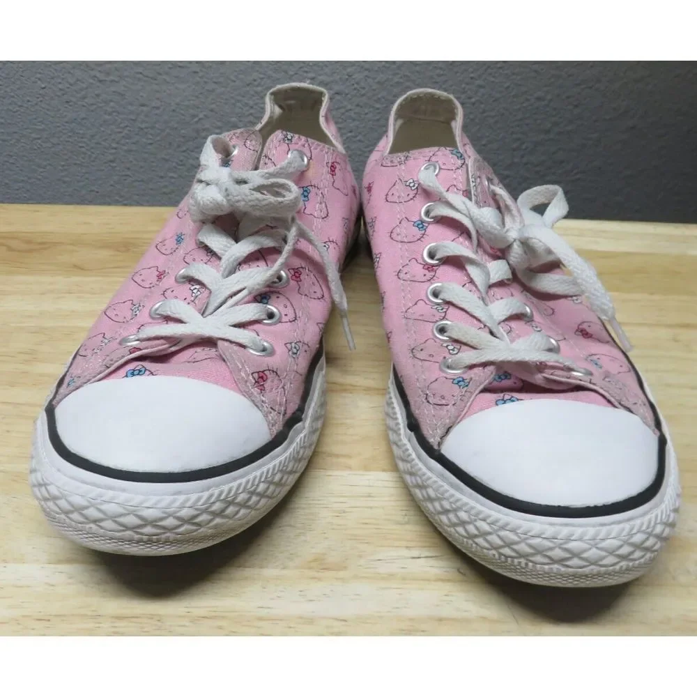 Converse‎ All Star Hello Kitty Junior Girls Size 5 Skateboarding Shoes 664638F